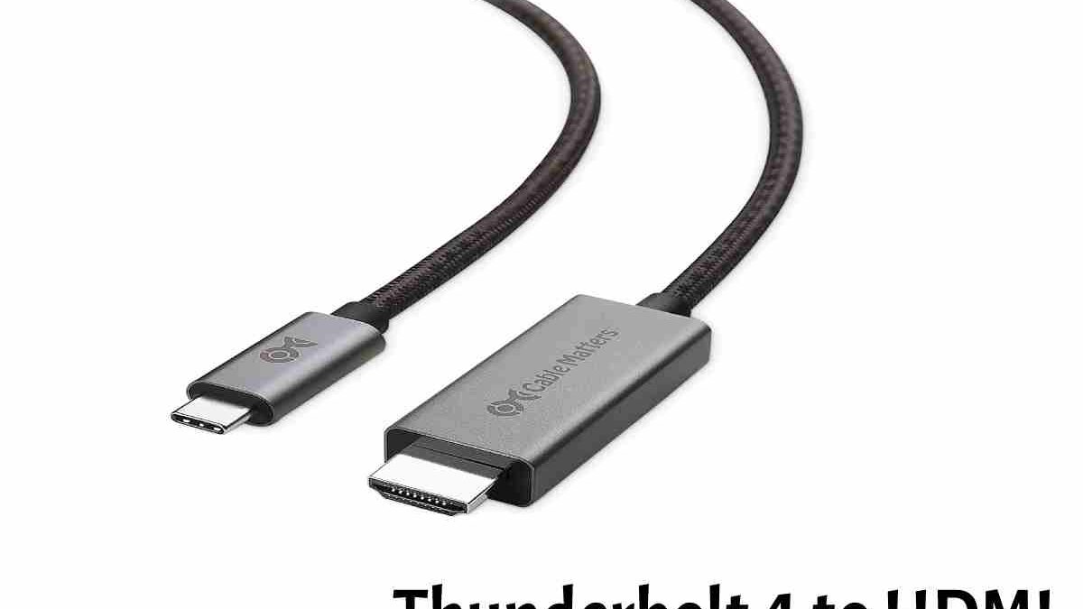 Thunderbolt 4 to HDMI