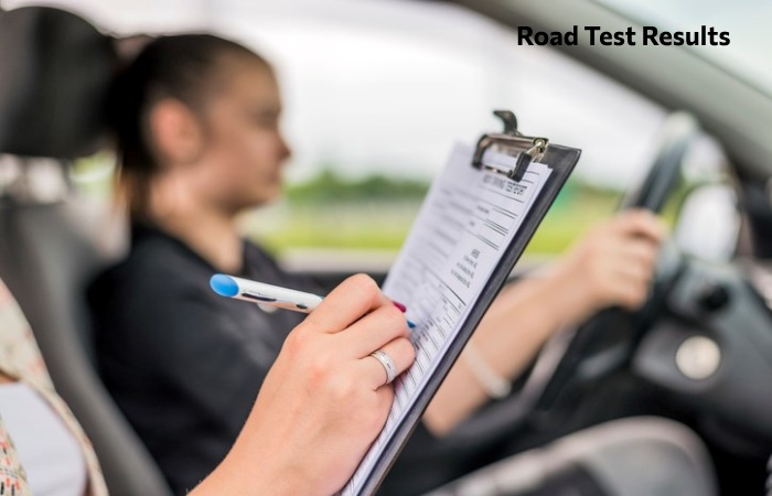 road test results