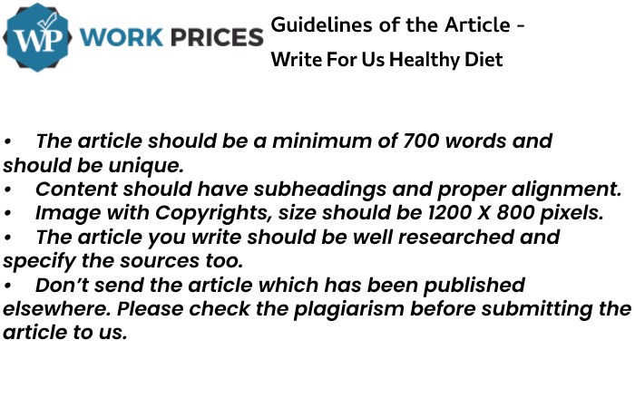 Guidelines of Write for us