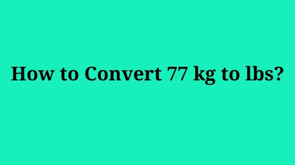 77 kg to lbs