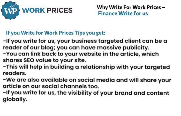 Why Write For Work Prices