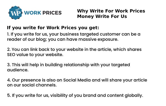 Why Wright For Work Prices - Marketing Write For Us