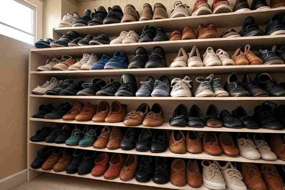 storage for shoes in small space